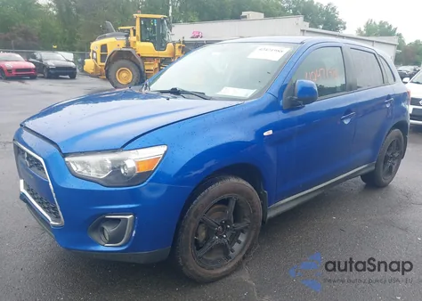 2015 Mitsubishi Outlander Sport Es from USA, damaged, VIN 4A4AR3AU3FE054300